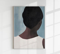 Embrace 02 Art Print – 225g Fine Art Paper, Zeitgenössisches Design — Ansicht 1