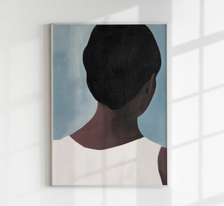 Zeitgenössischer Fine Art Print auf 225g Papier, Größen A3 bis A0, ohne Rahmen, flexibel präsentierbar.
