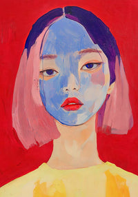 Short Hair Girl – Modern Art Print | Fine Art Print | UV-resistant — Ansicht 4