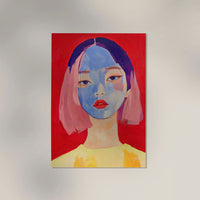 Short Hair Girl – Modern Art Print | Fine Art Print | UV-resistant — Ansicht 3