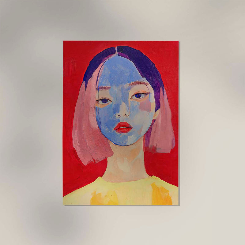 Short Hair Girl – Modern Art Print | Fine Art Print | UV-resistant — Ansicht 3