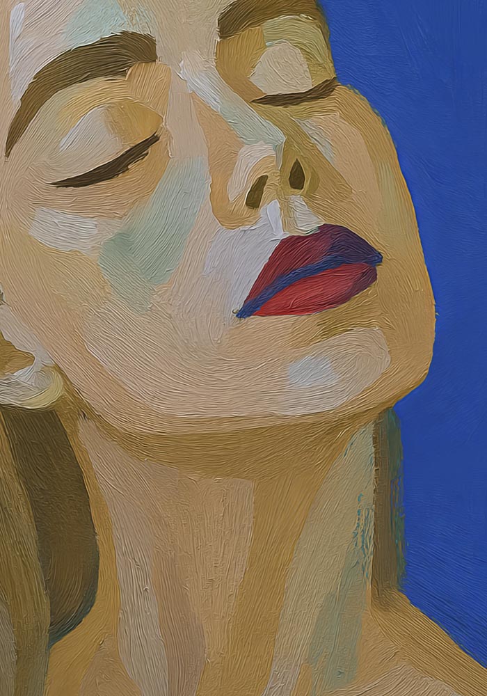 Feeling the Breeze on Her Face Art Print – Sanft, Beruhigend, Naturnah — Ansicht 4