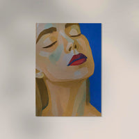 Feeling the Breeze on Her Face Art Print – Sanft, Beruhigend, Naturnah — Ansicht 3