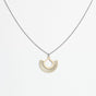 "Boho" Necklace with Wooden Pendant – featherlight, sustainable, skin-friendly