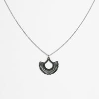"Boho" Necklace with Wooden Pendant – featherlight, sustainable, skin-friendly — Ansicht 25