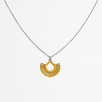 "Boho" Necklace with Wooden Pendant – featherlight, sustainable, skin-friendly — Ansicht 31