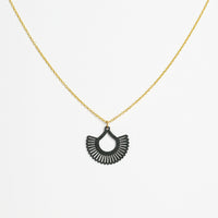 "Boho" Necklace with Wooden Pendant – featherlight, sustainable, skin-friendly — Ansicht 26
