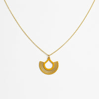 "Boho" Necklace with Wooden Pendant – featherlight, sustainable, skin-friendly — Ansicht 32