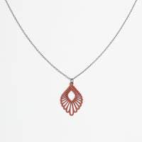 "Mindful" Necklace with Wooden Pendant – Feather-light & Sustainable — Ansicht 7