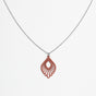"Mindful" Necklace with Wooden Pendant – Feather-light & Sustainable