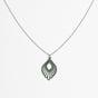"Mindful" Necklace with Wooden Pendant – Feather-light & Sustainable