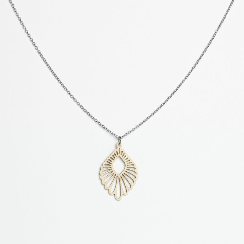 "Mindful" Necklace with Wooden Pendant – Feather-light & Sustainable — Ansicht 19