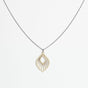 "Mindful" Necklace with Wooden Pendant – Feather-light & Sustainable