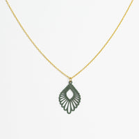 "Mindful" Necklace with Wooden Pendant – Feather-light & Sustainable — Ansicht 14