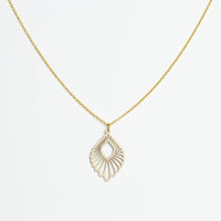 "Mindful" Necklace with Wooden Pendant – Feather-light & Sustainable — Ansicht 20