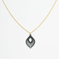 "Mindful" Necklace with Wooden Pendant – Feather-light & Sustainable — Ansicht 26