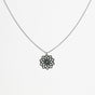 "Mandala" Necklace Wooden Pendant - feather-light, hypoallergenic, sustainable