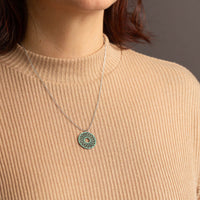 "Spirit" Necklace Wooden Pendant Stainless Steel – feather-light skin-friendly — Ansicht 9