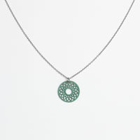 "Spirit" Necklace Wooden Pendant Stainless Steel – feather-light skin-friendly — Ansicht 7