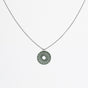 "Spirit" Necklace Wooden Pendant Stainless Steel – feather-light skin-friendly