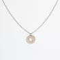 "Spirit" Necklace Wooden Pendant Stainless Steel – feather-light skin-friendly