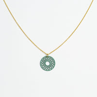 "Spirit" Necklace Wooden Pendant Stainless Steel – feather-light skin-friendly — Ansicht 8