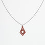 "Sunrise" Necklace with Wooden Pendant – Feather-light, Sustainable, Skin-friendly