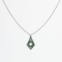 "Sunrise" Necklace with Wooden Pendant – Feather-light, Sustainable, Skin-friendly — Ansicht 19