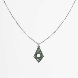 „Sunrise“ Halskette mit Holzanhänger – federleicht | nachhaltig | hautfreundlich