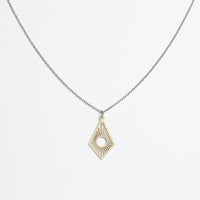 "Sunrise" Necklace with Wooden Pendant – Feather-light, Sustainable, Skin-friendly — Ansicht 25