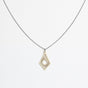 "Sunrise" Necklace with Wooden Pendant – Feather-light, Sustainable, Skin-friendly