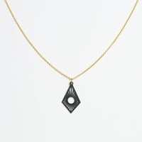 "Sunrise" Necklace with Wooden Pendant – Feather-light, Sustainable, Skin-friendly — Ansicht 32