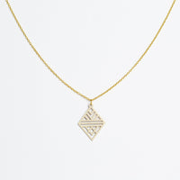 "Tribal Echo" Necklace Wooden Pendant - featherlight handmade hypoallergenic — Ansicht 26