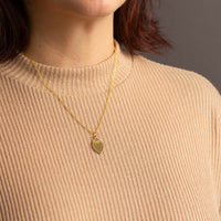 "Leaf" Necklace Wooden Pendant – Hypoallergenic Stainless Steel — Ansicht 34