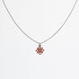"Flower Mini" Necklace Wooden Pendant - feather-light, hypoallergenic, sustainable