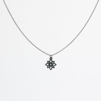 "Flower Mini" Necklace Wooden Pendant - feather-light, hypoallergenic, sustainable — Ansicht 31