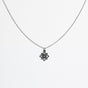 "Flower Mini" Necklace Wooden Pendant - feather-light, hypoallergenic, sustainable