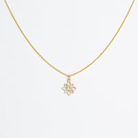 "Flower Mini" Necklace Wooden Pendant - feather-light, hypoallergenic, sustainable — Ansicht 26