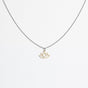 "Lotus" necklace wooden pendant – feather-light | sustainable | skin-friendly