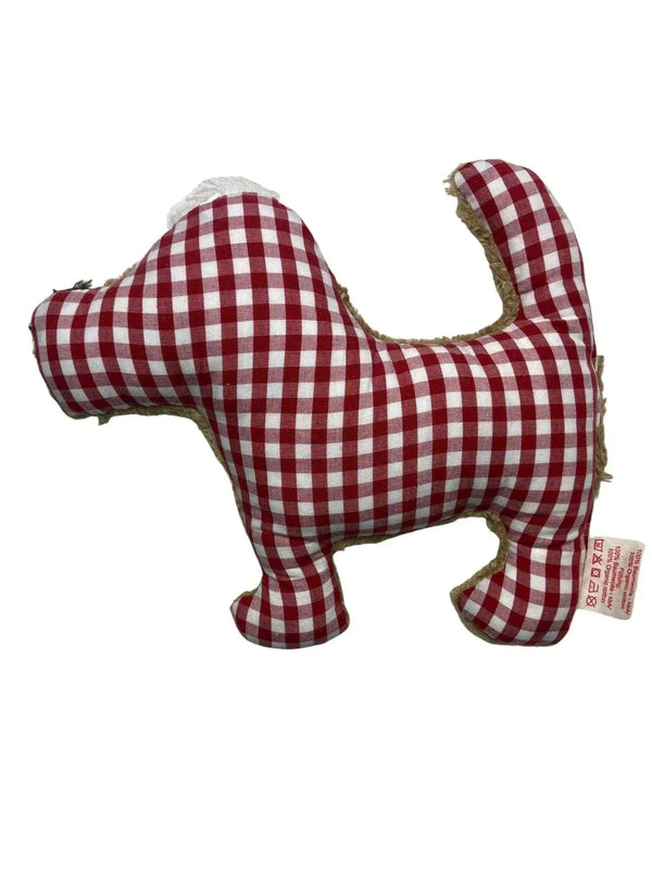 Bio Rassel Hund – Handgefertigt aus Bio-Baumwolle & Maiswatte