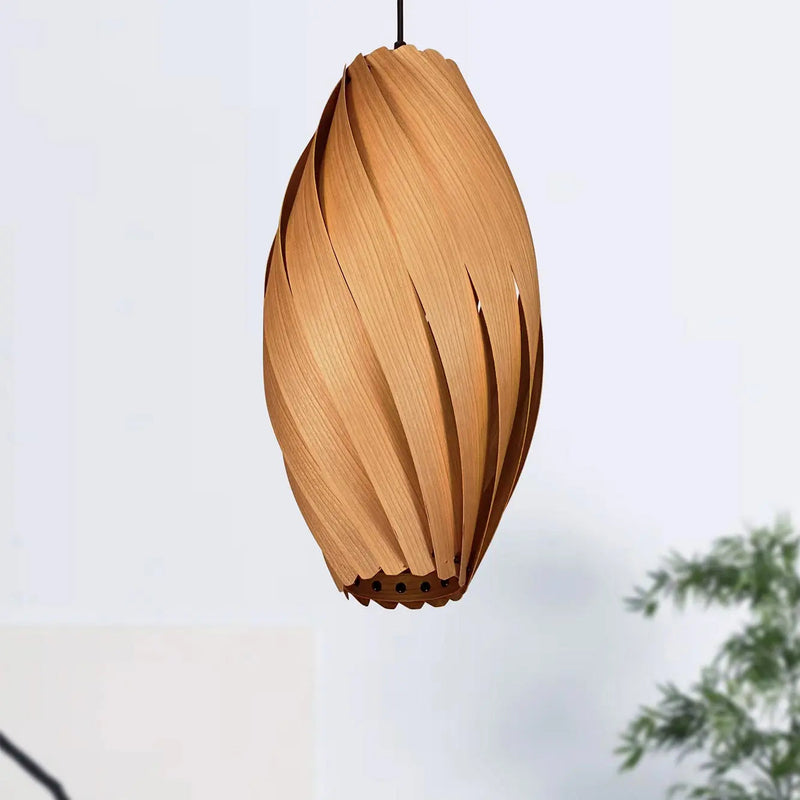 Cherry Wood Pendant Lamp 'Ardere' — Ansicht 6