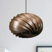 Walnut Pendant Light 'Quiescenta' — Ansicht 2