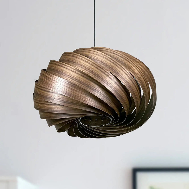 Walnut Pendant Light 'Quiescenta' — Ansicht 2