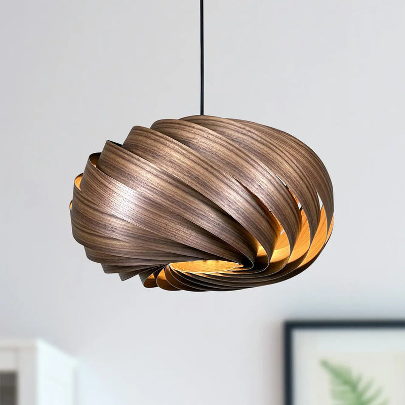 Walnut Pendant Light 'Quiescenta' — Ansicht 3