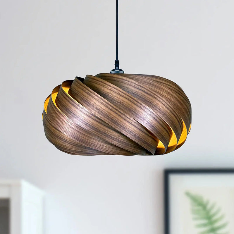 Walnut Pendant Light 'Quiescenta' — Ansicht 4