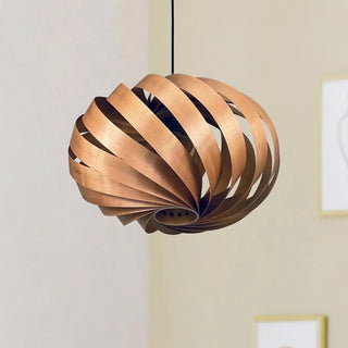 Hängeleuchte 'Serentia' aus Kirschbaum 55 cm Gofurnit