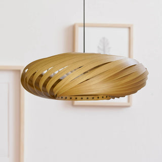 Hängeleuchte Larena aus Eichenholz Gofurnit