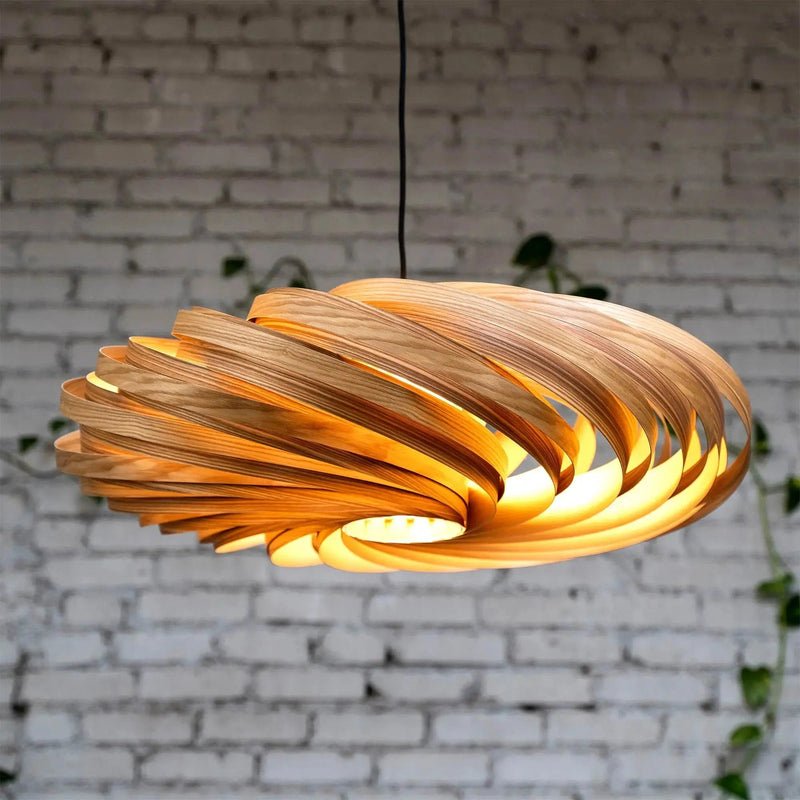 Lampenschirm Veneria aus Olivesche – modulares System 40–80 cm — Ansicht 1