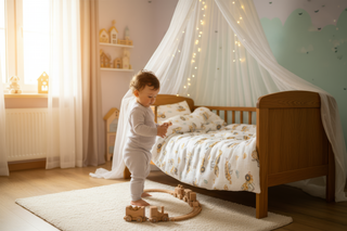 Leslis Kinderbettwäsche „Baustelle“ – Satin | Musselin | OEKO‑TEX