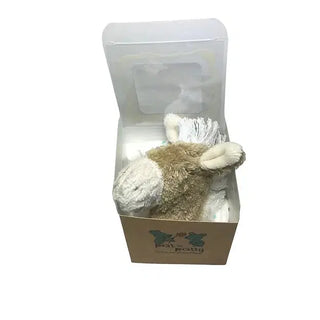 Hellbraunes Bio Schmusetuch "Pferd" Verpackt – GOTS Zertifiziert Von PAT & PATTY